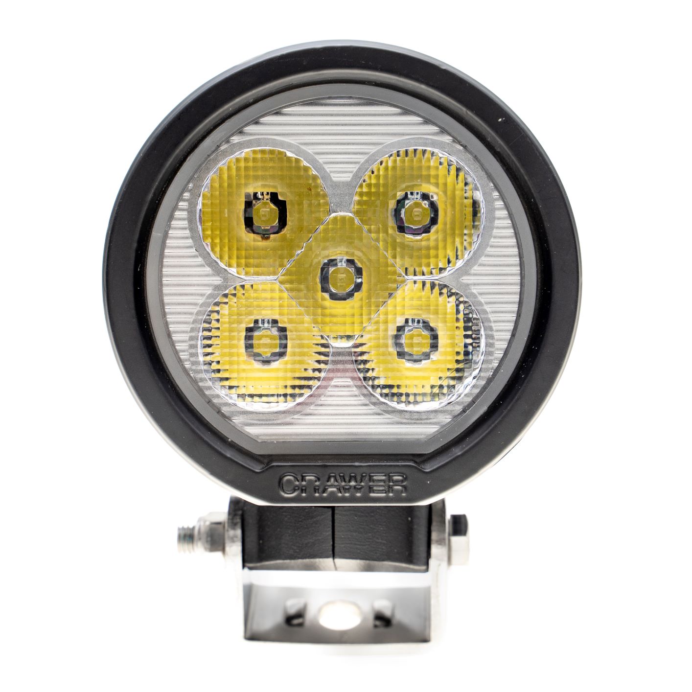 CRAWER 50W Round LED Work Light for Valtra, Spot Beam - Wattz
