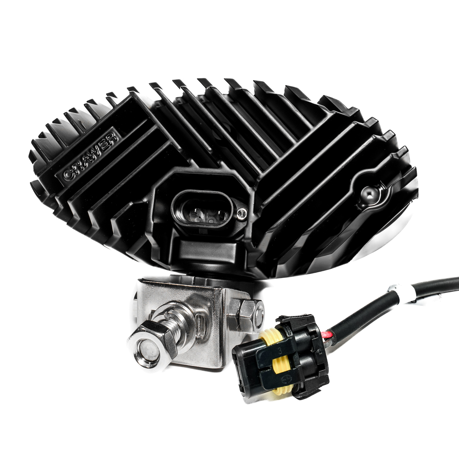 CRAWER 60W Built-In LED Work Light for John Deere R Series, Flood Beam ...